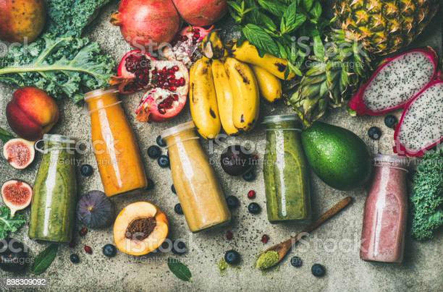 Fresh Fruit and Vegetable Juice