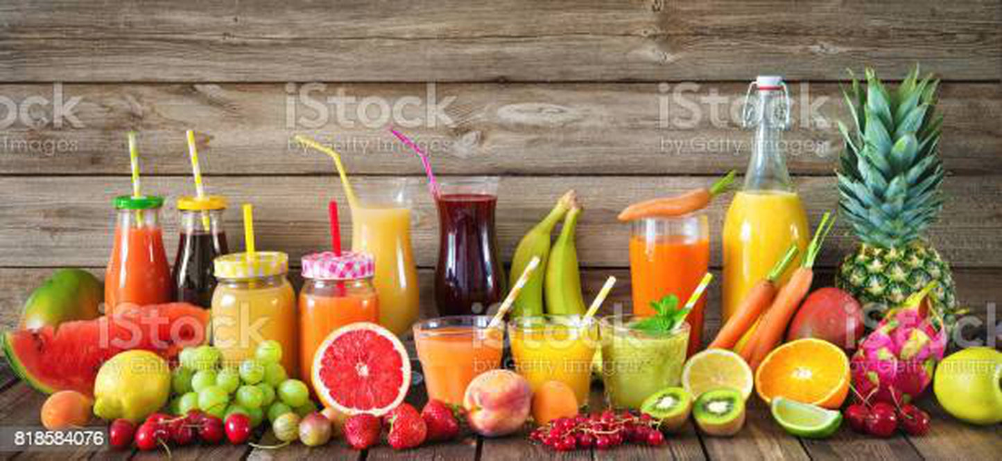 Fresh Fruit and Vegetable Juice